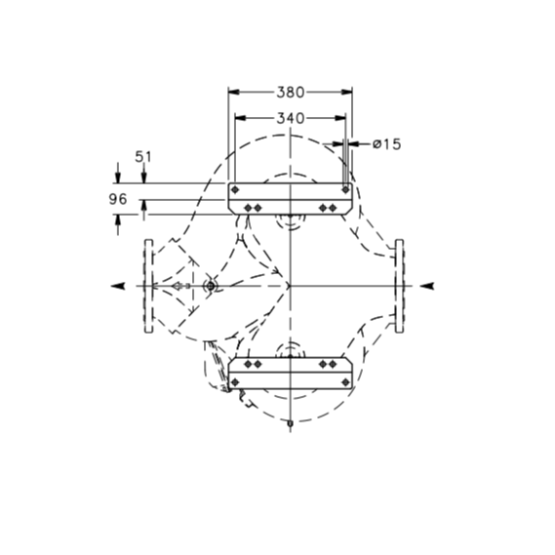 Lowara Base Mounting Kit