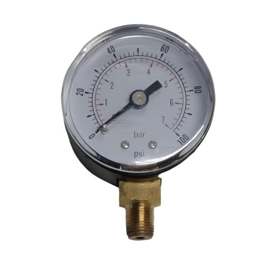 50mm Pressure Gauge 0-7 Bar