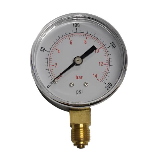 63mm Pressure Gauge 0-14 Bar