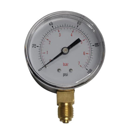 63mm Pressure Gauge 0-7 Bar