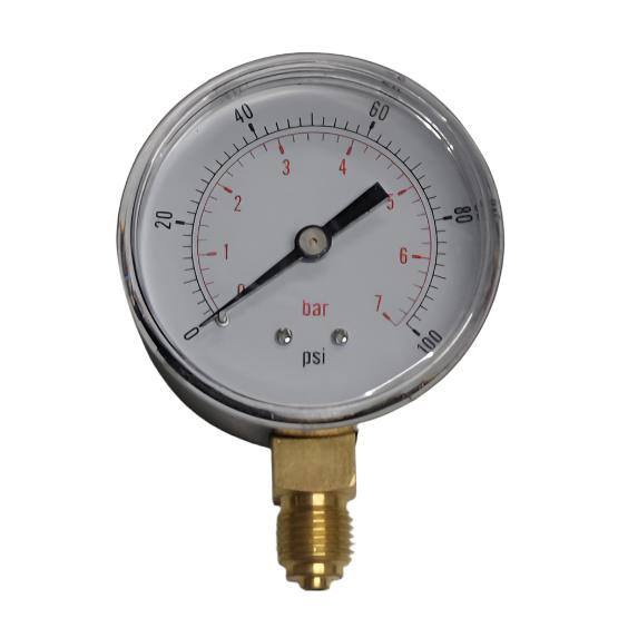 63mm Pressure Gauge 0-7 Bar
