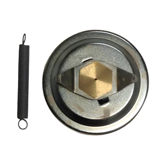 BRANNAN 66mm Clip-On Pipe Thermometer (Rear)