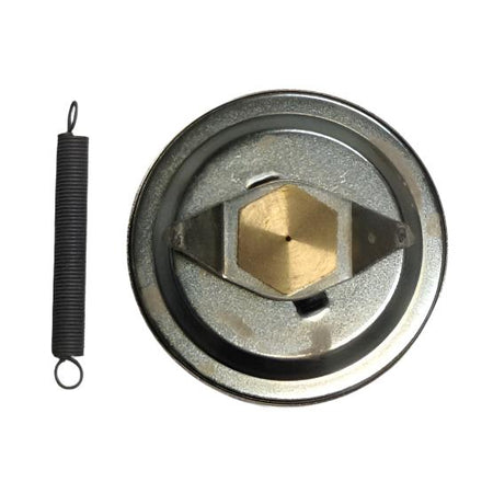 BRANNAN 66mm Clip-On Pipe Thermometer (Rear)