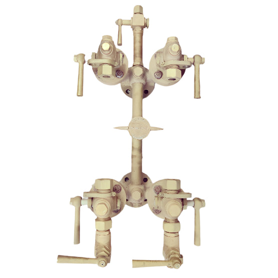 Bronze Level Gauge Pillars