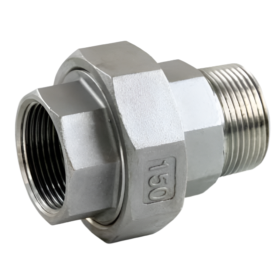 Stainless Steel MxF Union