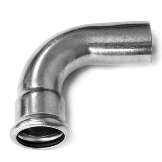 Stainless Steel Press Street Elbow 90 Deg
