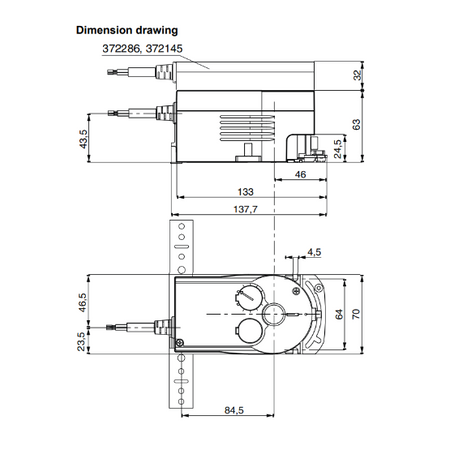 Sauter ASM Dimensions